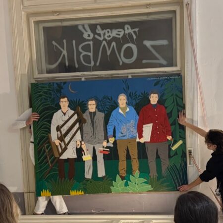 The Painter Zombies Have Emerged from Their Studio